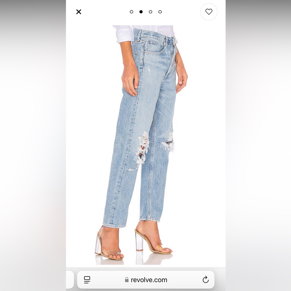 Agolde 90’s Midrise Loose Fit Jeans